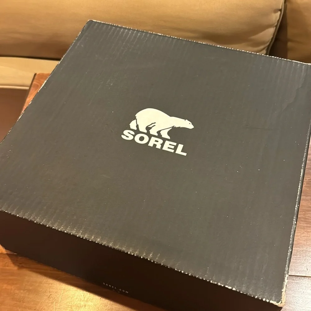 SOREL Youth Cheyanne II LTR Elk Black Waterproof Lace Up Boots 5 Box EXCELLENT